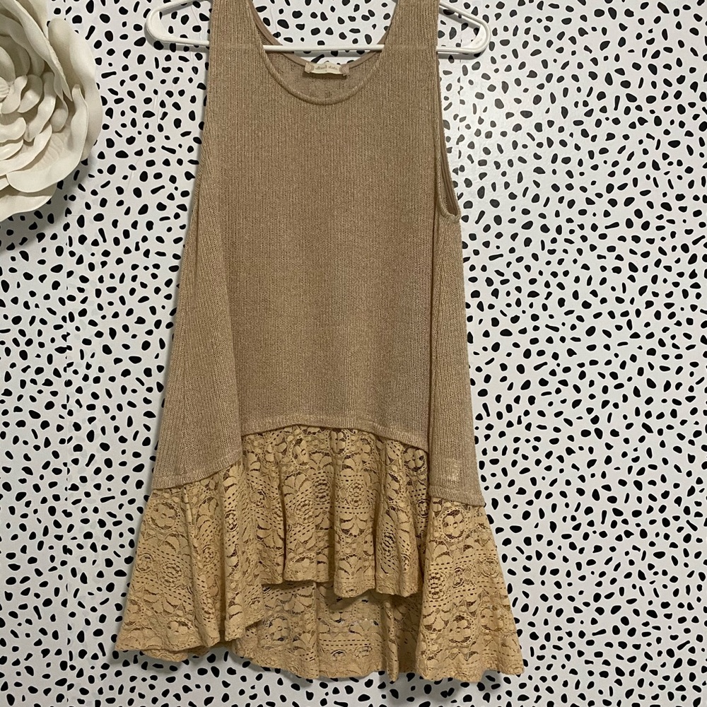 Tan top